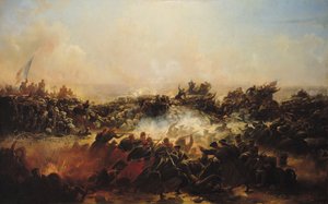 1855年以降の三連祭壇画の右側のセバストポルの戦い（70337と70338も参照）